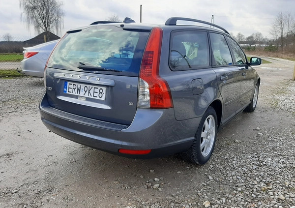 Volvo V50 cena 16900 przebieg: 238281, rok produkcji 2008 z Ulanów małe 254